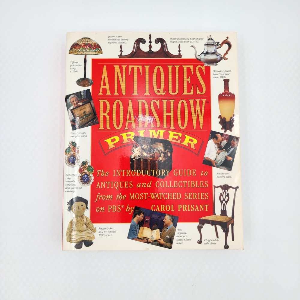 Vintage Antiques Roadshow Primer Collectibles Guide Book Carol Prisant PBS